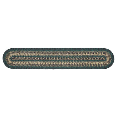 Pine Grove Jute Oval Braided Table Runner 13